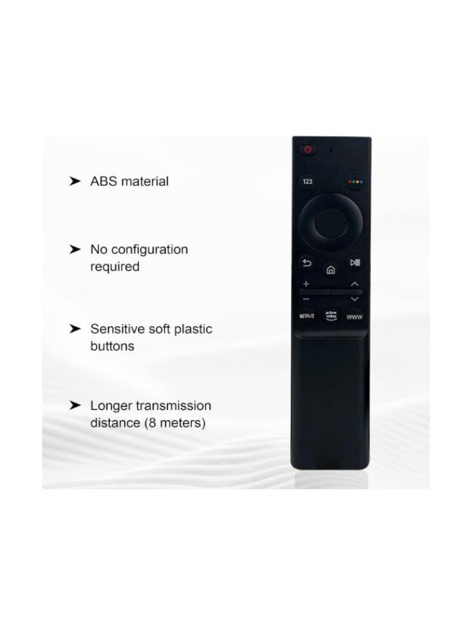 Remote Original Voice Remote Control Model BN59-01363A Replacement Remote Control Compatible for Samsung Smart TVs Compatible with QLED Series UE43AU7100U UE43AU7500U with Netflix Prime Video - Image 4